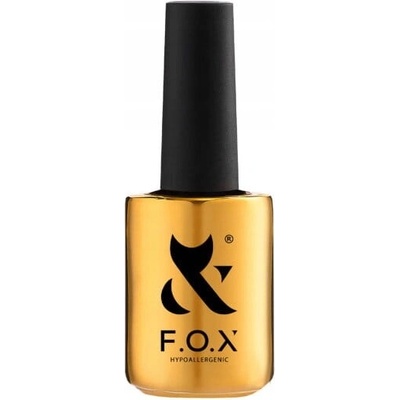 Vrchní hybridní lak Fox bezbarvý Power 14 ml bez výpotku (no wipe)