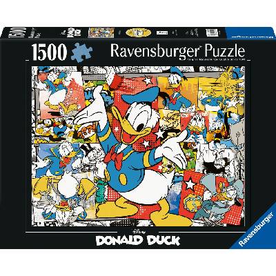 Ravensburger Пъзел Ravensburger от 1500 части - Доналд Дък (7012001220)