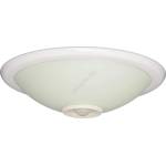 Fulgur s-22941 - Плафон с вграден сензор DARINA 2xE27/40W/230V Ø 30 см бял (FG22941)