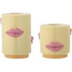 Bloomingville Глинени свещници в комплект 2 бр. Sassy - Bloomingville (82062194)