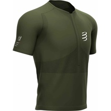 Compressport Trail Half-Zip Fitted SS Top RF green