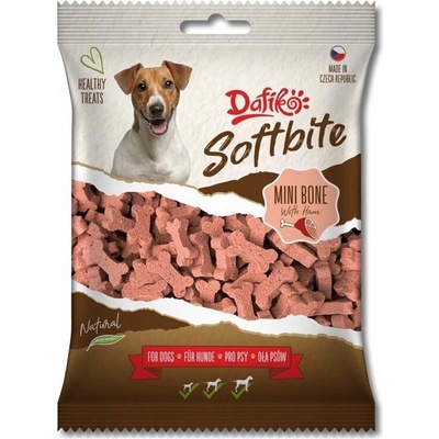 Dafiko Лакомства за Куче под Формата на Кокалчета с Шунка
