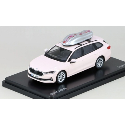 ABREX Škoda Superb IV Combi 2023 Valentyn 2025 Speciální Valentýnská limitovaná edice 1:43