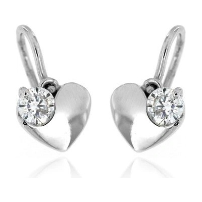 Zlatnictví U Kostela dětské náušnice srdíčka 1178BB