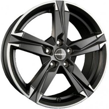 Borbet T10 7x17 5x112 ET40 matt black polished