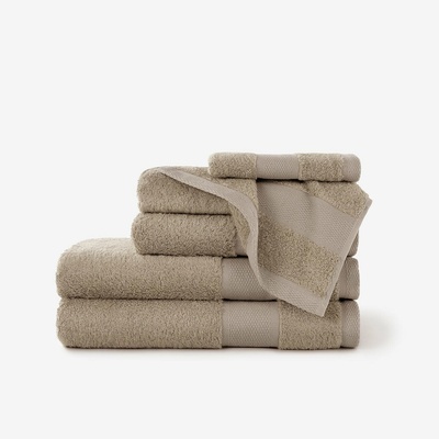 Goldea bambusový ručník osuška šedohnědý 30 x 50 cm