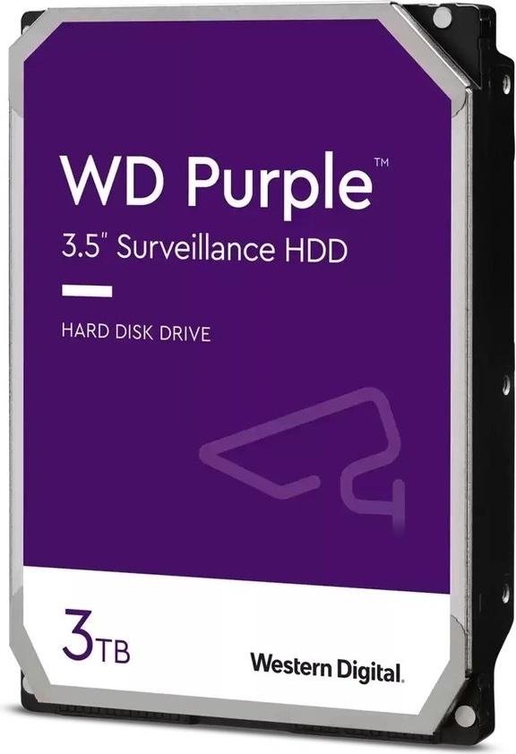 二枚 WD Purple 3TB HDD WD30PURZ (K11/K12) Western Digital Purple WD30PURZ 3TB 3.5