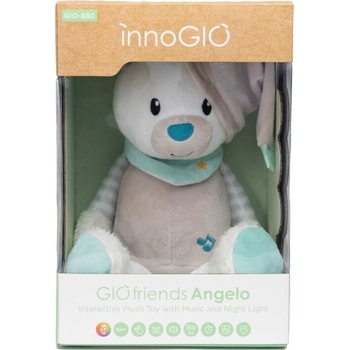 innoGIO interaktivní usínáček s melodiemi a světlem GIOfriends Angelo