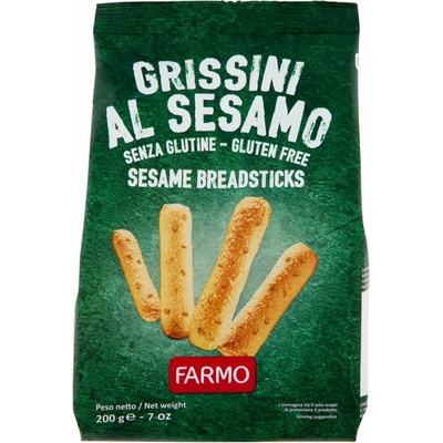 Farmo bezlepkové grissini so sezamom 200 g