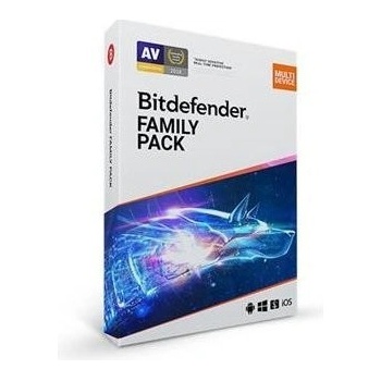Bitdefender Family pack - 15 lic. 36 mes.