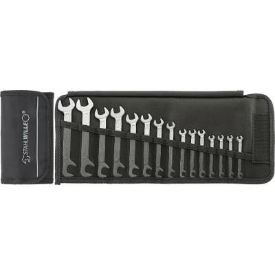 Stahlwille 12/15 PC sada obojstranných vidlicových kľúčov 15-dielna 3.2 - 14 mm 96400651