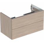 Geberit Стенен шкаф Geberit One, бежов дъб, 90 см с 2 чекмеджета (505.263.00.5)
