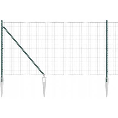 Oplocení Euro s 13 sloupky se špicí 1,2 x 25 m z pozinkované oceli