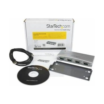 StarTech Адаптер за USB към RS232 Startech ICUSB2324 Сребрист