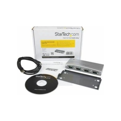 StarTech Адаптер за USB към RS232 Startech ICUSB2324 Сребрист