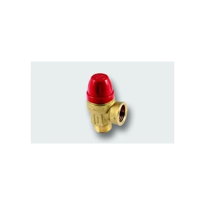 Tieme 1/2" x 1/2" pojistný ventil, T = 120°C, 1,8 bar MF