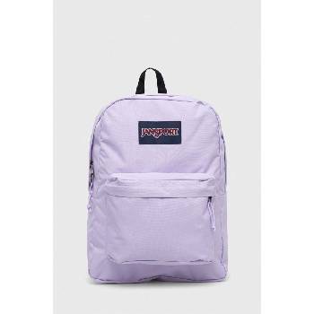 JanSport Раница Jansport в лилаво голям размер с изчистен дизайн (EK0A5BAGW301)