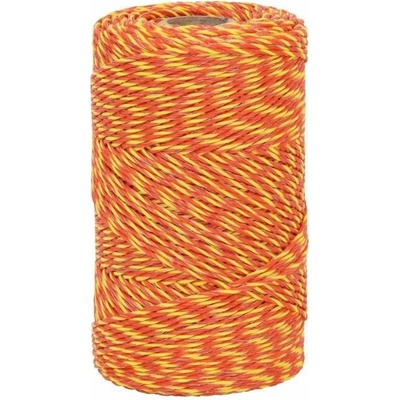 Fencee Lanko pre elektrický ohradník - priemer 2 mm - žlto-oranžové - dĺžka 250 m