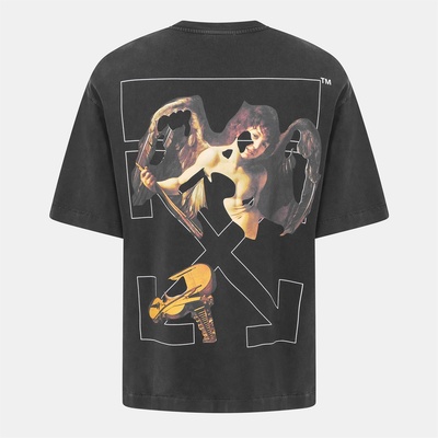 OFF WHITE Тениска OFF WHITE Men's Cupid T-Shirt - Vintage Black