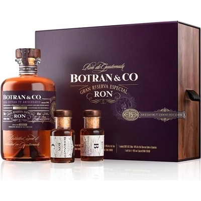 Ron Botran & Co. 75 Aniversario 40% 0,5 l (holá láhev)