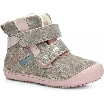 D.D.Step Barefoot zimní boty W073-42814 Chocolate