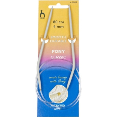 Bellatex Jehlice kruhová 4 mm / 80 cm délka Stříbrná