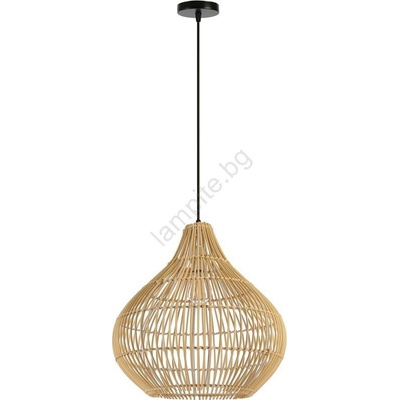 Immax 08257L - Пендел PELO 1xE27/40W/230V Ø 40 см ратан (IM1349)