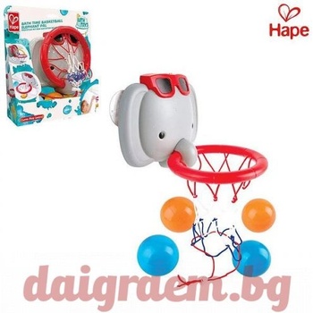Image 1 of Hape Играчка за баня Воден баскетбол hape 0221 (h0221)