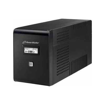 PowerWalker PowerWalker VI 1500 LCD UPS 1500VA/900W Line-Interactive with 2x Schuko + 2x IEC outlet
