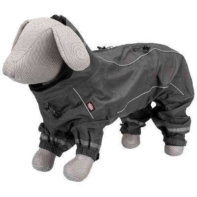Trixie Vaasa rain overall Pláštenka XS 25cm šedá