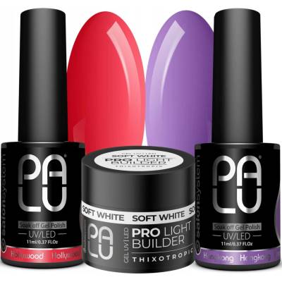 Palu stavební gel Pro Light Builder Tixotropic Soft white 12g