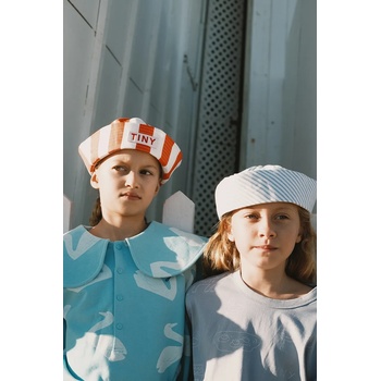 Tinycottons Детски памучен суичър Tinycottons BIG SWANS SWEATSHIRT (SS26.128)