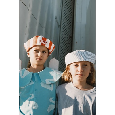 Tinycottons Детски памучен суичър Tinycottons BIG SWANS SWEATSHIRT (SS26.128)