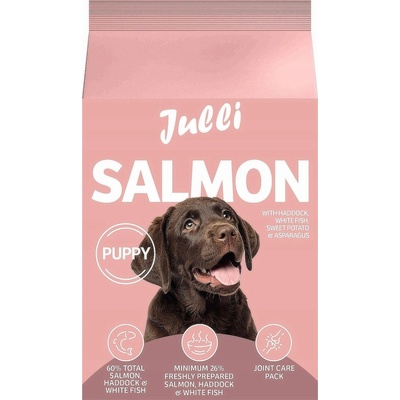 Julli Dog Grain Free Puppy rich in fresh Salmon & Potato 6 kg