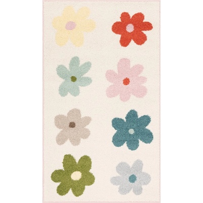 FD Детски килим в цвят слонова кост 80x150 cm Dazzy Cream - FD (5901760436274)