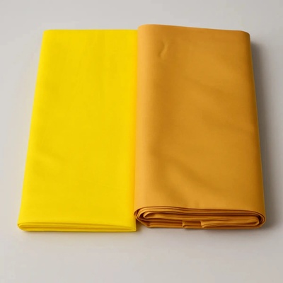 TEXTIL - metráž praporovina bavlna, 150cm, žlutá - sytá