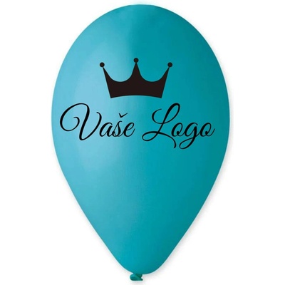 Personal Svet balonku Balónek s logem Tyrkysový 26 cm