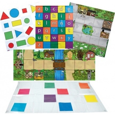 TTS Group Blue-Bot® & Bee-Bot® sada hracích podložek TT-BEE-MAT BUNDLE