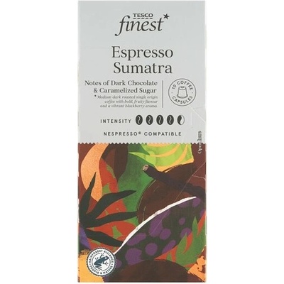 Tesco Finest Espresso Sumatra 10 ks 54 g