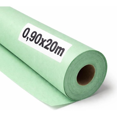 OFITURIA Kraft Paper Green Pastel - Roll 0.90 × 20 m - 3 Rolls - Wrapping Paper and Packaging Paper - Craft Paper for DIY, Decoration and Sewing Patterns - Tear-Resistant and Easy to Cut - COM620-parent2