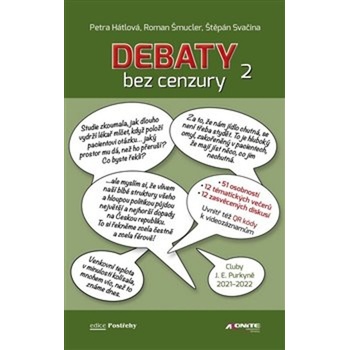 Debaty bez cenzury 2 - Petra Hátlová, Doc. MUDr. Roman Šmucler CSc., Štěpán Svačina