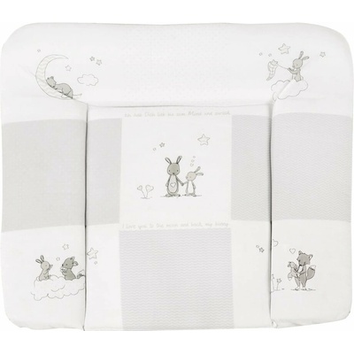 Roba Fox & Bunny přebalovací podložka bílá/šedá/béžová