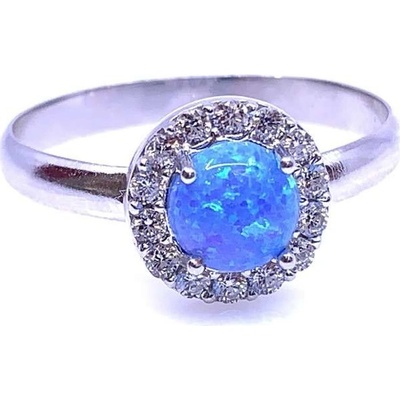 Šperky Jan Kos jewellery Stříbrný prsten s opálem 32105983