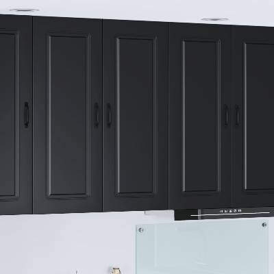 vidaXL Панел за миялна машина Kalmar Черно 80 x 31 x 100 см (884795)
