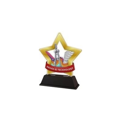 Poháry Bauer Akrylátová trofej STAR001M63 Studium
