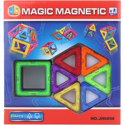 Lamps Magnetická stavebnice 14 ks