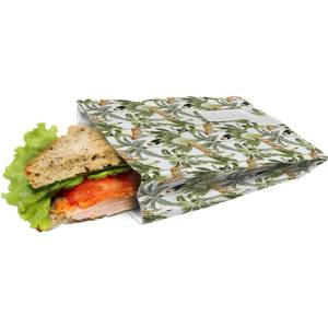 Vin Bouquet Джоб Nerthus JUNGLE за сандвичи и храна (18.5 x 14 см) - цвят светлозелен (VB FIH 910)