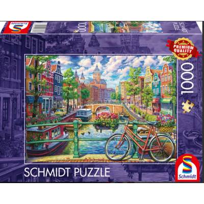 Schmidt Kúzlo amsterdamského kanála 1000 dielov