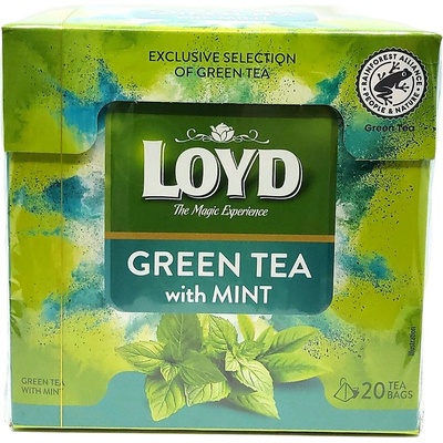 LOYD čaj Green Mint 20 x 1,5 g