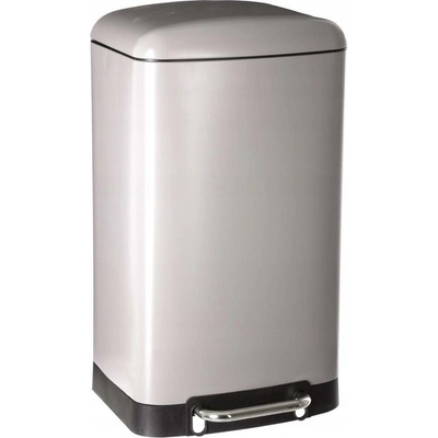 5five Odpadkový koš, kovový, šedohnědý, 30 l, Simply Smart